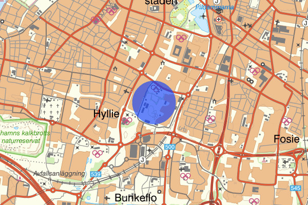 Kroksbäcksparken 23 januari 02.47, Rån, Malmö