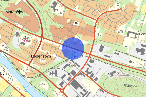 Torsgatan 23 januari 07.27, Trafikkontroll, Skellefteå