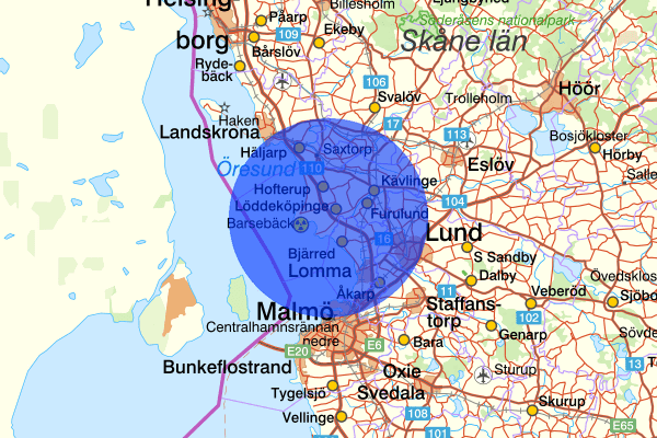 23 januari 13.46, Brand, Kävlinge