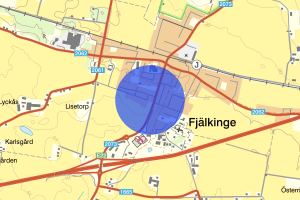 Kumlevägen 23 januari 18.12, Trafikolycka, Kristianstad