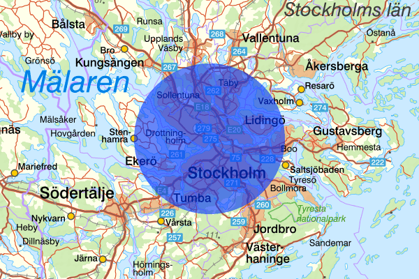 24 januari 06.59, Fylleri/LOB, Stockholms län