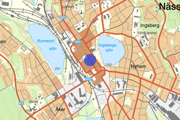 Rådhusgatan 24 januari 20.43, Misshandel, Nässjö