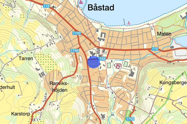 Astrakanvägen 24 januari 22.56, Brand, Båstad