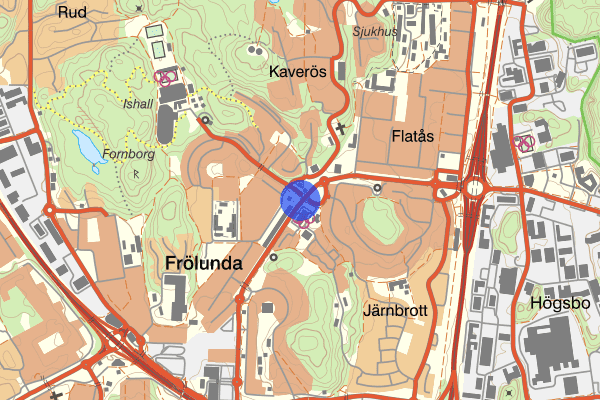 Musikvägen 25 januari 15.22, Trafikolycka, personskada, Göteborg